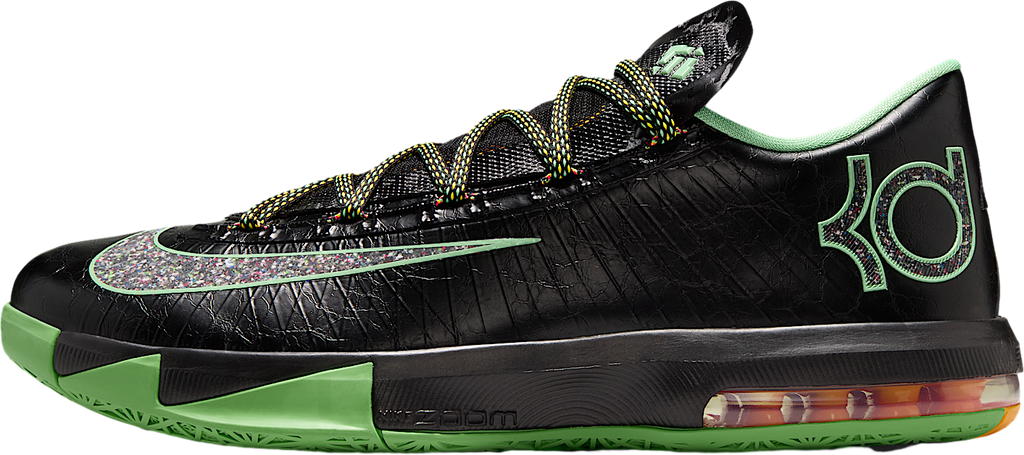 Nike KD 6 Black / Light Lucid Green