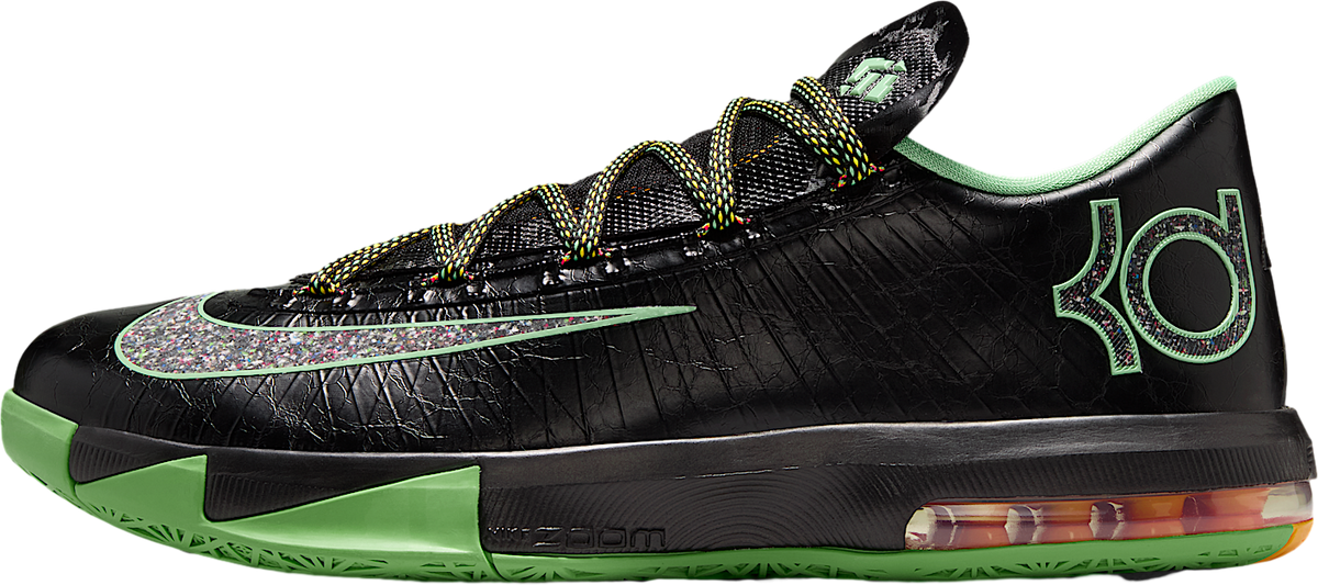 Nike KD 6 Black / Light Lucid Green
