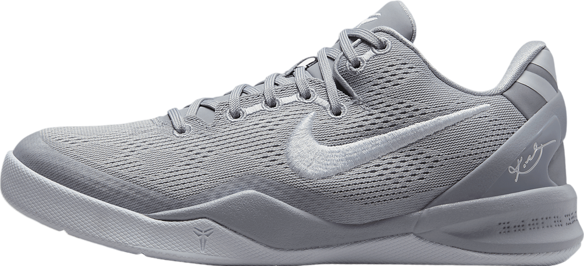 Nike Kobe 8 GS Wolf Grey / White