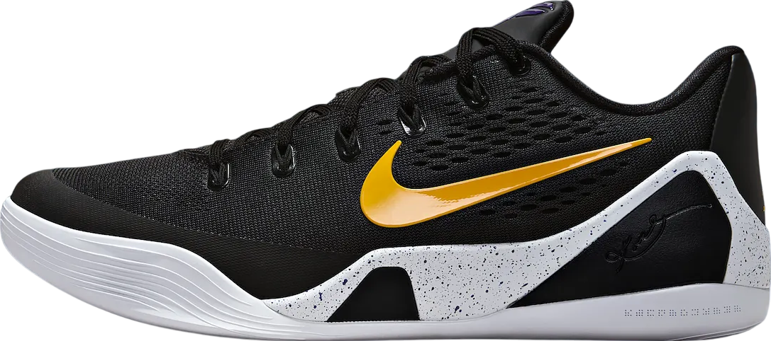 Nike Kobe 9 Elite Low Protro Black / University Gold