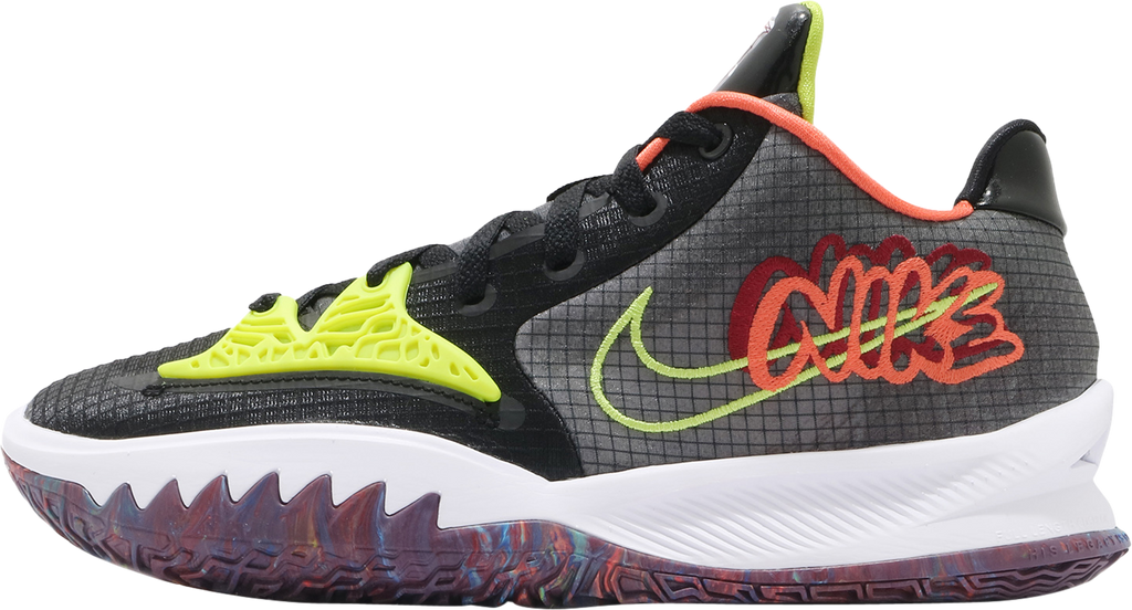 Nike Kyrie Low 4 Black Turf Orange