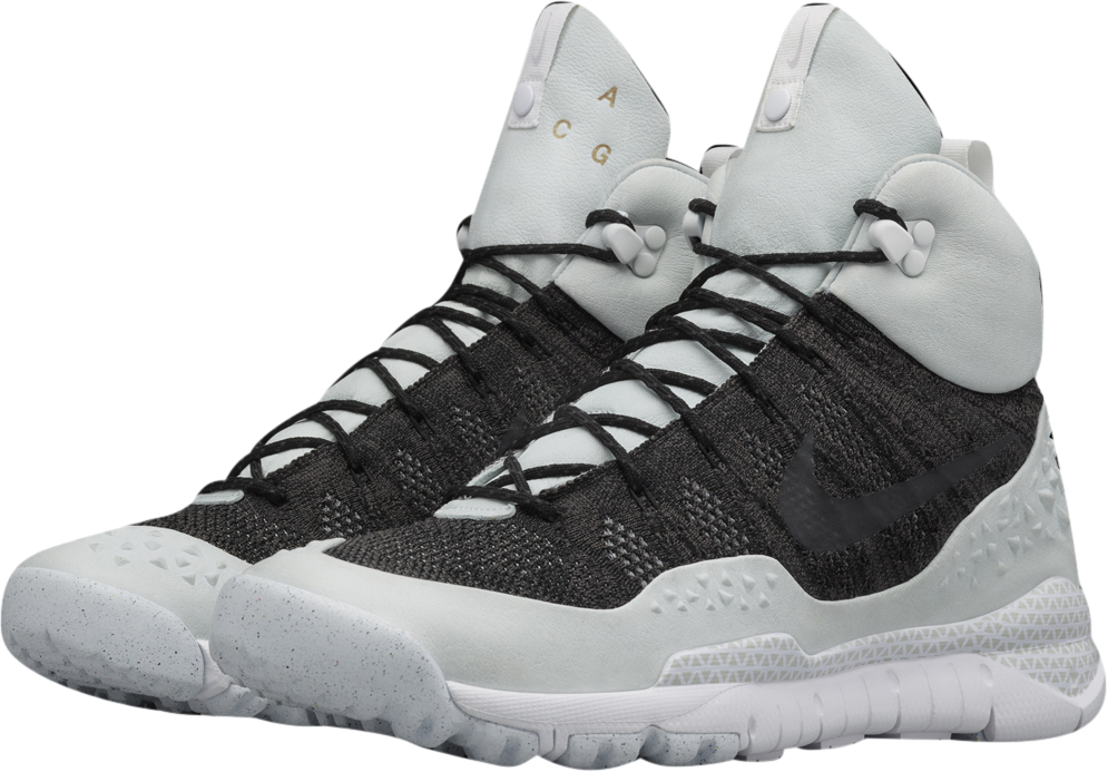 Nike Lupinek Flyknit ACG Black White