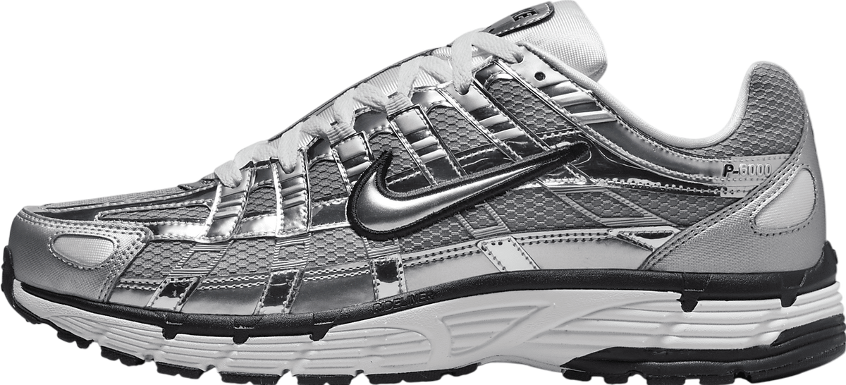 Nike P-6000 Metallic Silver / Sail