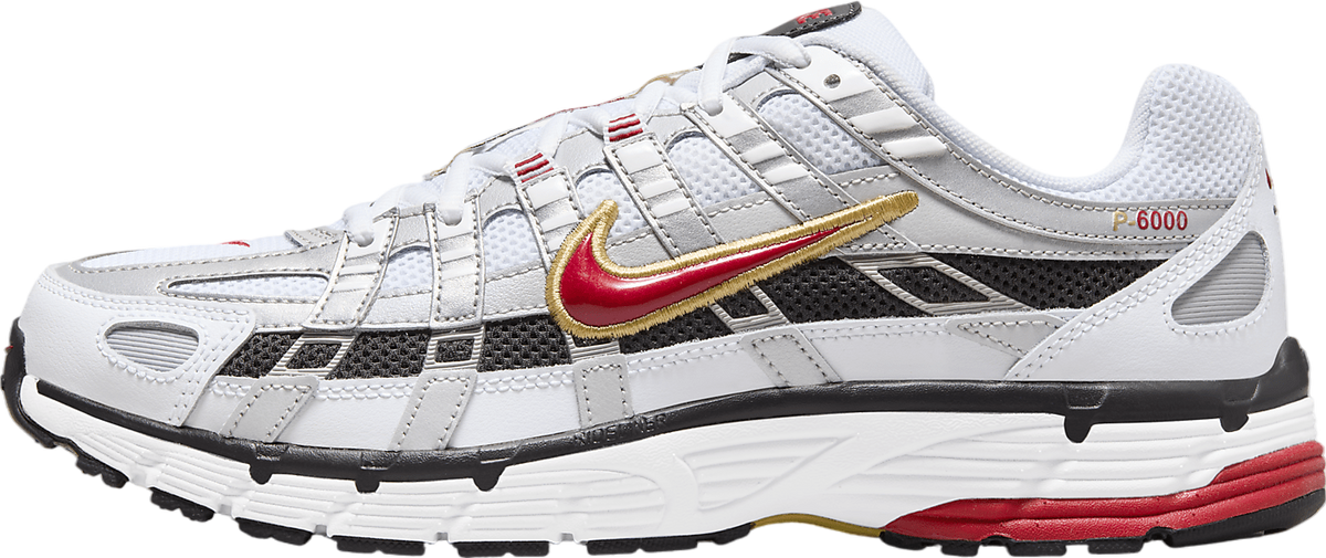 Nike P-6000 White / Varsity Red
