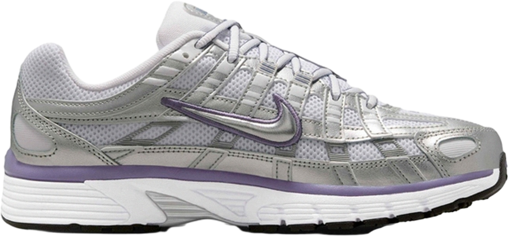 Nike P-6000 WMNS Metallic Silver / White