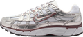 Nike P-6000 WMNS White / Metallic Silver / Tattoo