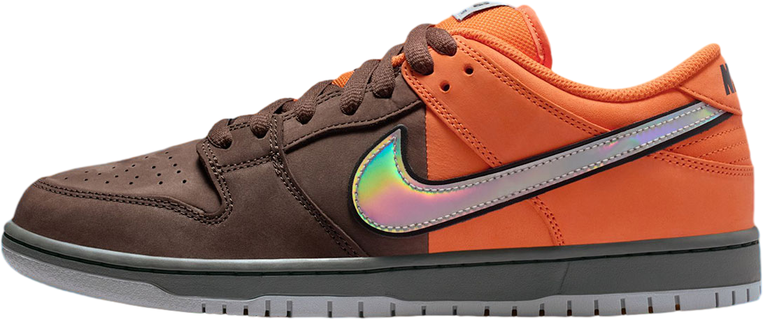 Nike SB Dunk Low Muni Fast Pass Safety Orange / Wolf Grey
