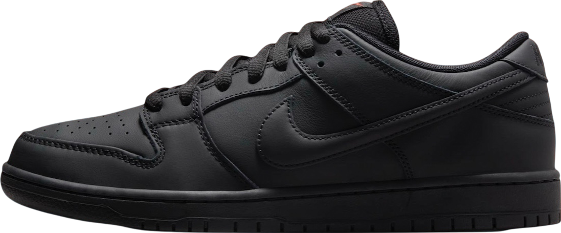 Nike SB Dunk Low Pro ISO Triple Black