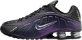 Nike Shox R4 Black / Metallic Silver / Purple Dynasty
