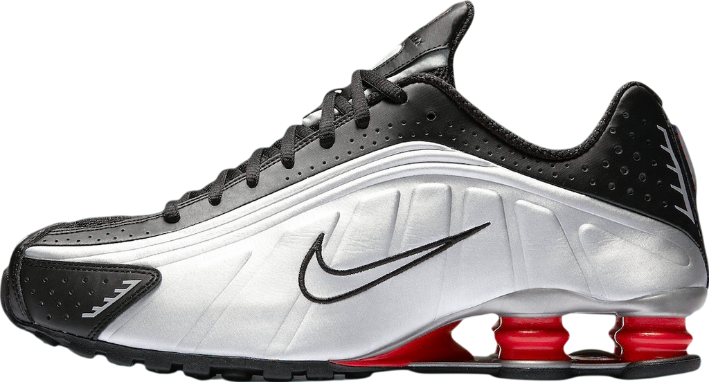 Nike Shox R4 OG Black Metallic Silver