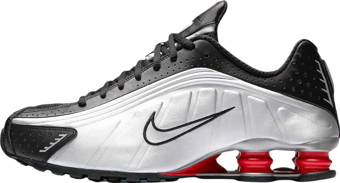 Nike Shox R4 OG Black Metallic Silver