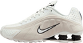 Nike Shox R4 WMNS White Black Suede