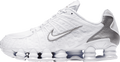 Nike Shox TL White Metallic Silver