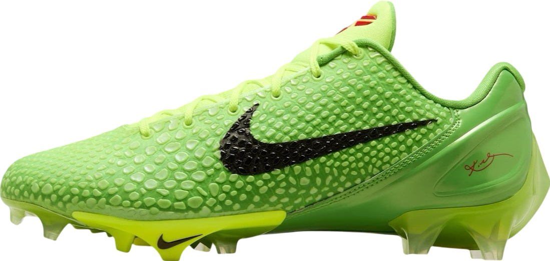 Nike Vapor Edge Kobe 6 Grinch Cleat