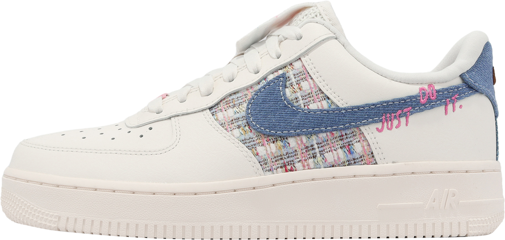 Nike WMNS Air Force 1 07 LX Denim Swoosh Boucle