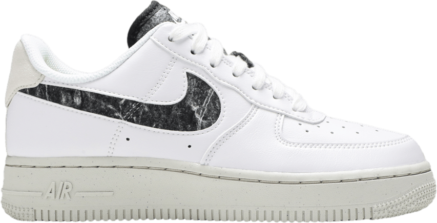 Nike Wmns Air Force 1 07 SE Recycled Wool Pack-White Black