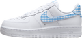 Nike WMNS Air Force 1 Low Blue Gingham