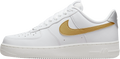 Nike WMNS Air Force 1 Low White Gold Silver
