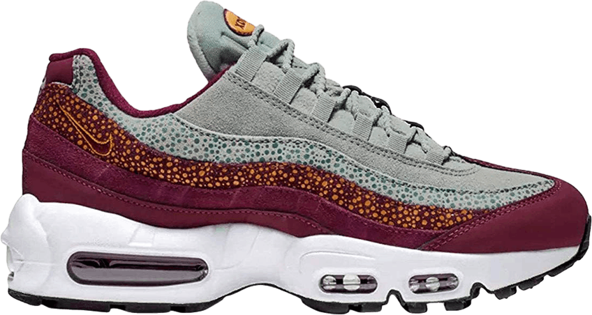 Nike Wmns Air Max 95 Premium Bordeaux Yellow