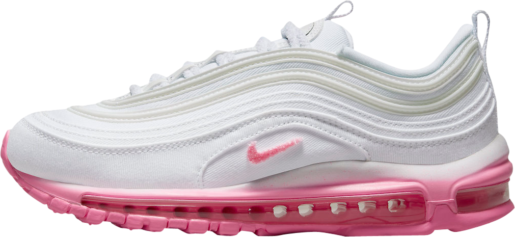 Nike WMNS Air Max 97 White Canvas Pink Chenille