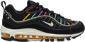 Nike Wmns Air Max 98 Premium Martin Black / Flash Crimson