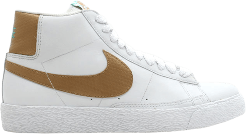 Nike Wmns Blazer High White / Metallic Gold