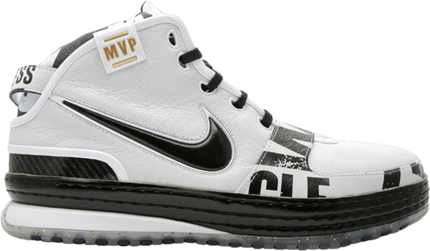 Nike Zoom Lebron 6 Mvp White / Black
