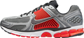Nike Zoom Vomero 5 Metallic Silver / Bright Crimson