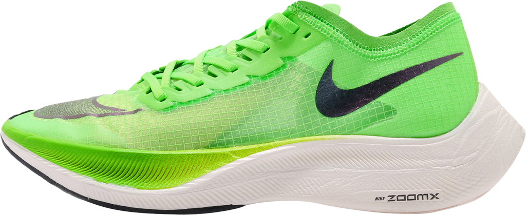 Nike ZoomX VaporFly Next% Electric Green Guava Ice Black
