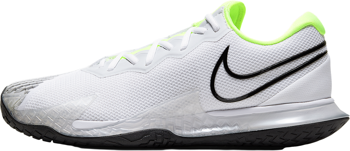 Nikecourt Air Zoom Vapor Cage 4 White / Volt (Hard Court)