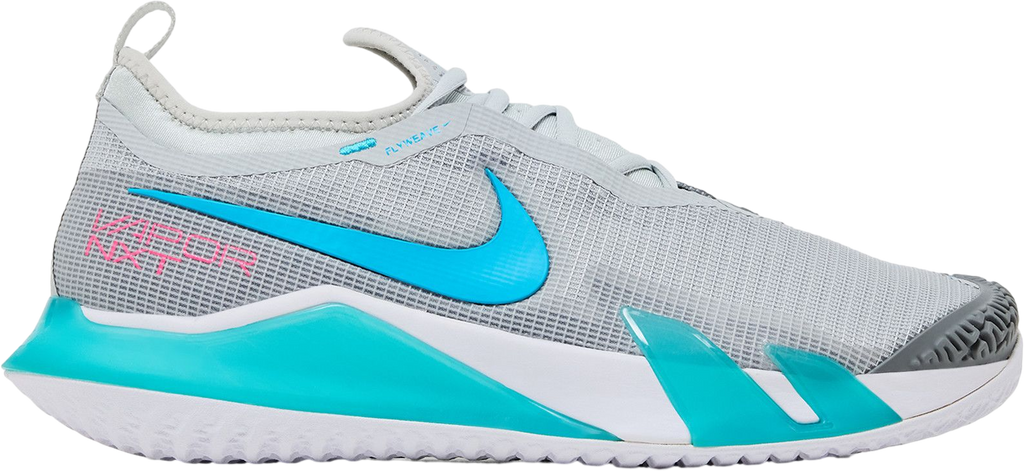 Nikecourt React Vapor Nxt Grey Fog Chlorine Blue