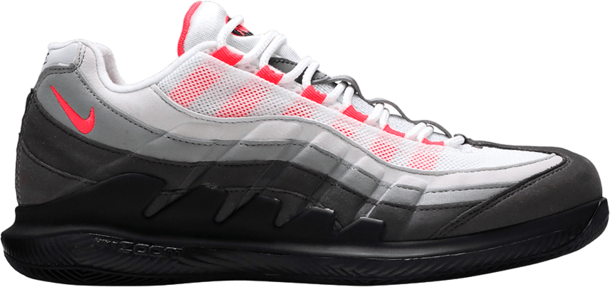 Nikecourt Zoom Vapor X Air Max 95 Solar Red