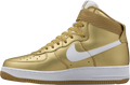 Nikelab Air Force 1 High Metallic Gold / White