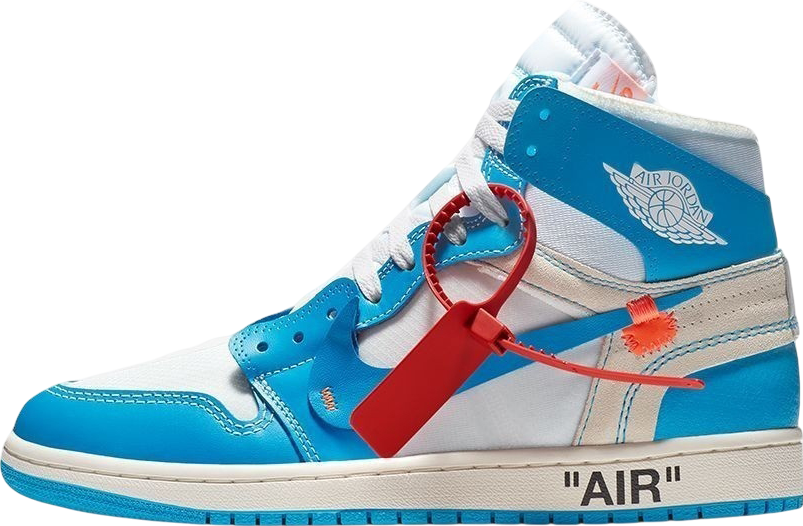 OFF-WHITE x Air Jordan 1 High Powder Blue