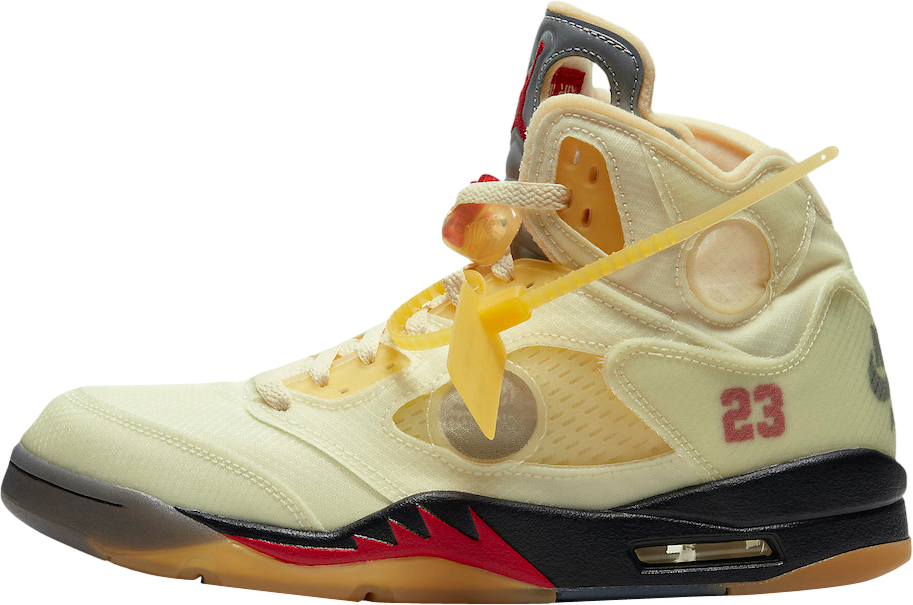 Off-White x Air Jordan 5 Sail