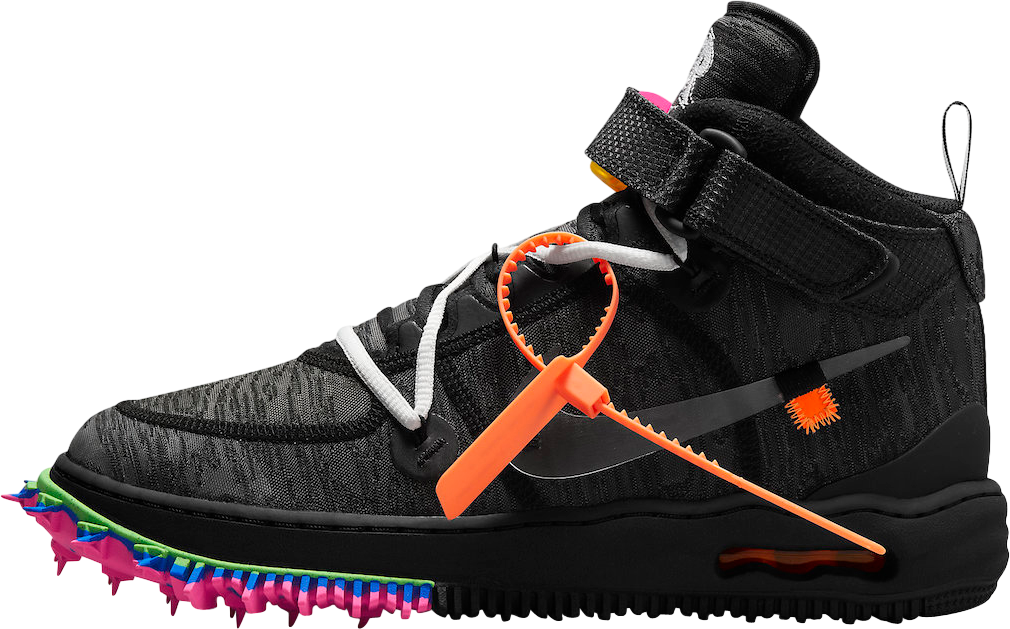 Off-White x Nike Air Force 1 Mid Black