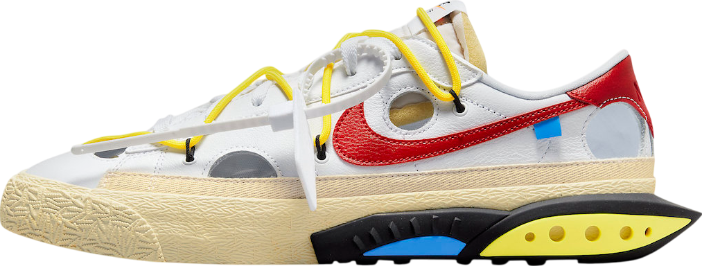 Off-White x Nike Blazer Low White University Red