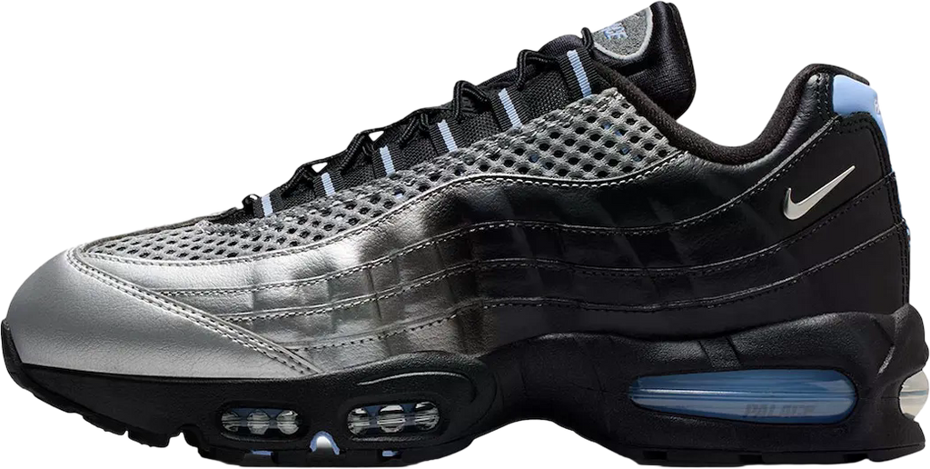 Palace x Nike Air Max 95 Metallic Silver / Aluminum