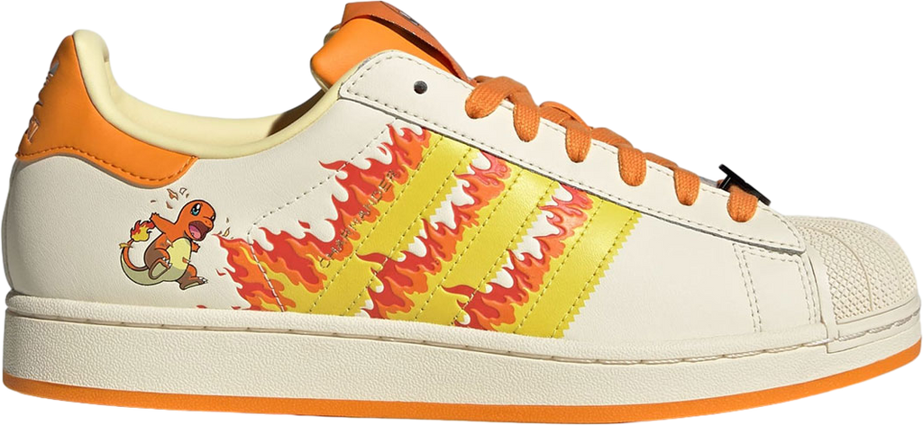 PokéMon x adidas Superstar Charmander