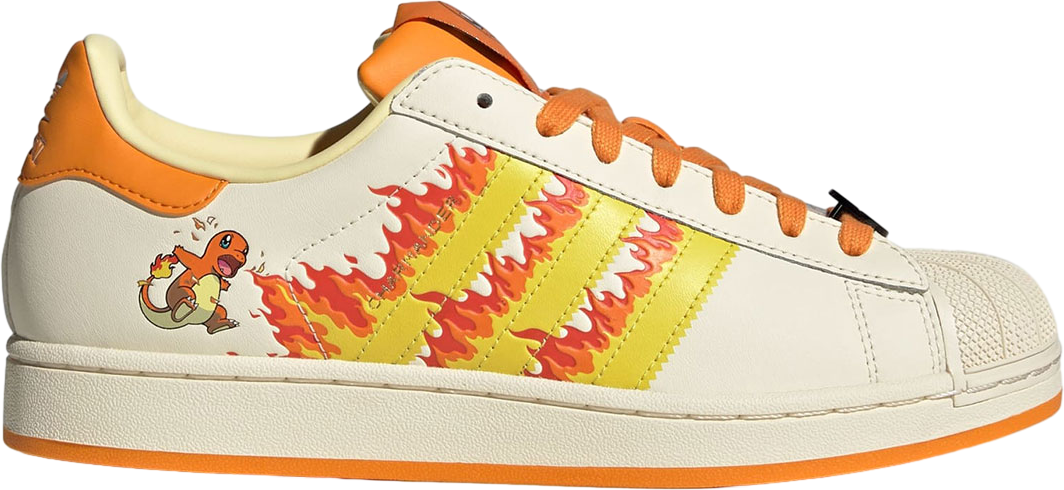 PokéMon x adidas Superstar Charmander