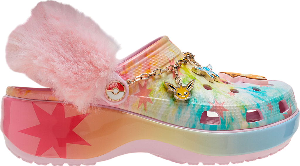 Pokemon x Crocs Platform Clog WMNS Eevee