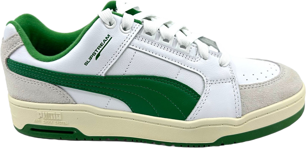 Puma Slipstream Lo White Amazon Green
