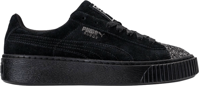 Puma Suede Platform Crushed Gem-Black WMNS