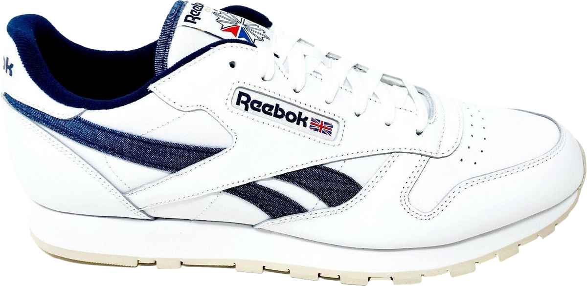 Reebok Classic Leather White Denim
