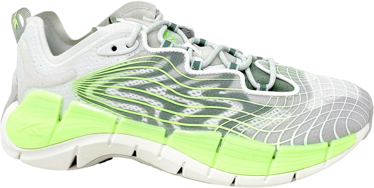 Reebok Zig Kinetica 2 Pure Grey Neon Mint