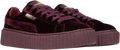 Rihanna x Puma Creeper Velvet Royal Purple