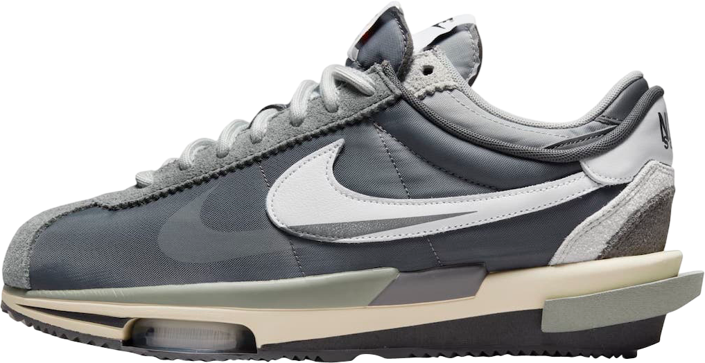 sacai x Nike Cortez Iron Grey