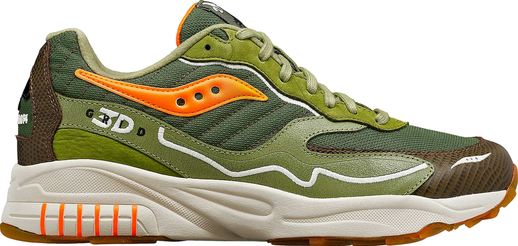 Saucony X Maybe Tomorrow 3d Grid Hurricane Tortoise