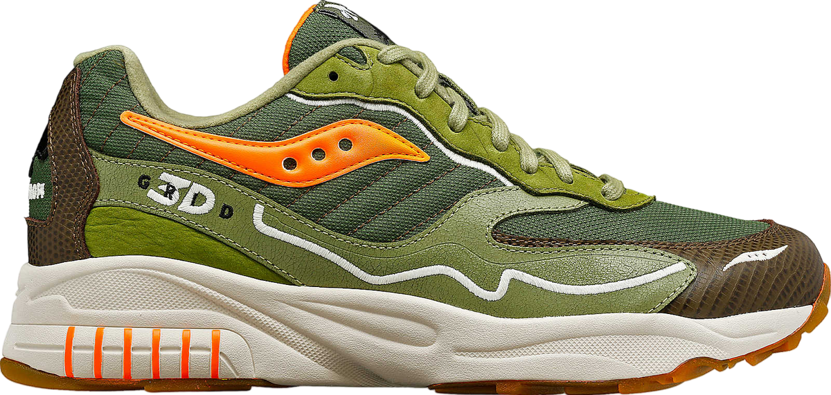 Saucony X Maybe Tomorrow 3d Grid Hurricane Tortoise