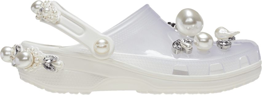 Simone Rocha x Crocs Classic Translucent